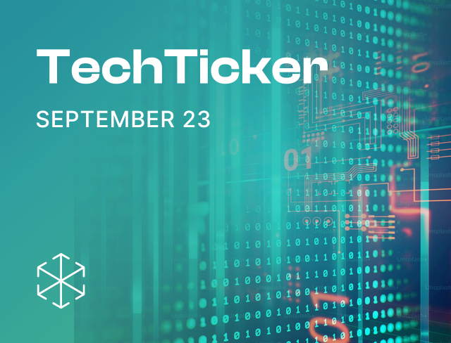 Tech-Ticker Issue 49: August - September 2023